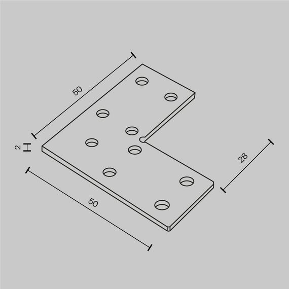 Соединитель угловой Maytoni Technical Exility TRA034CL-21