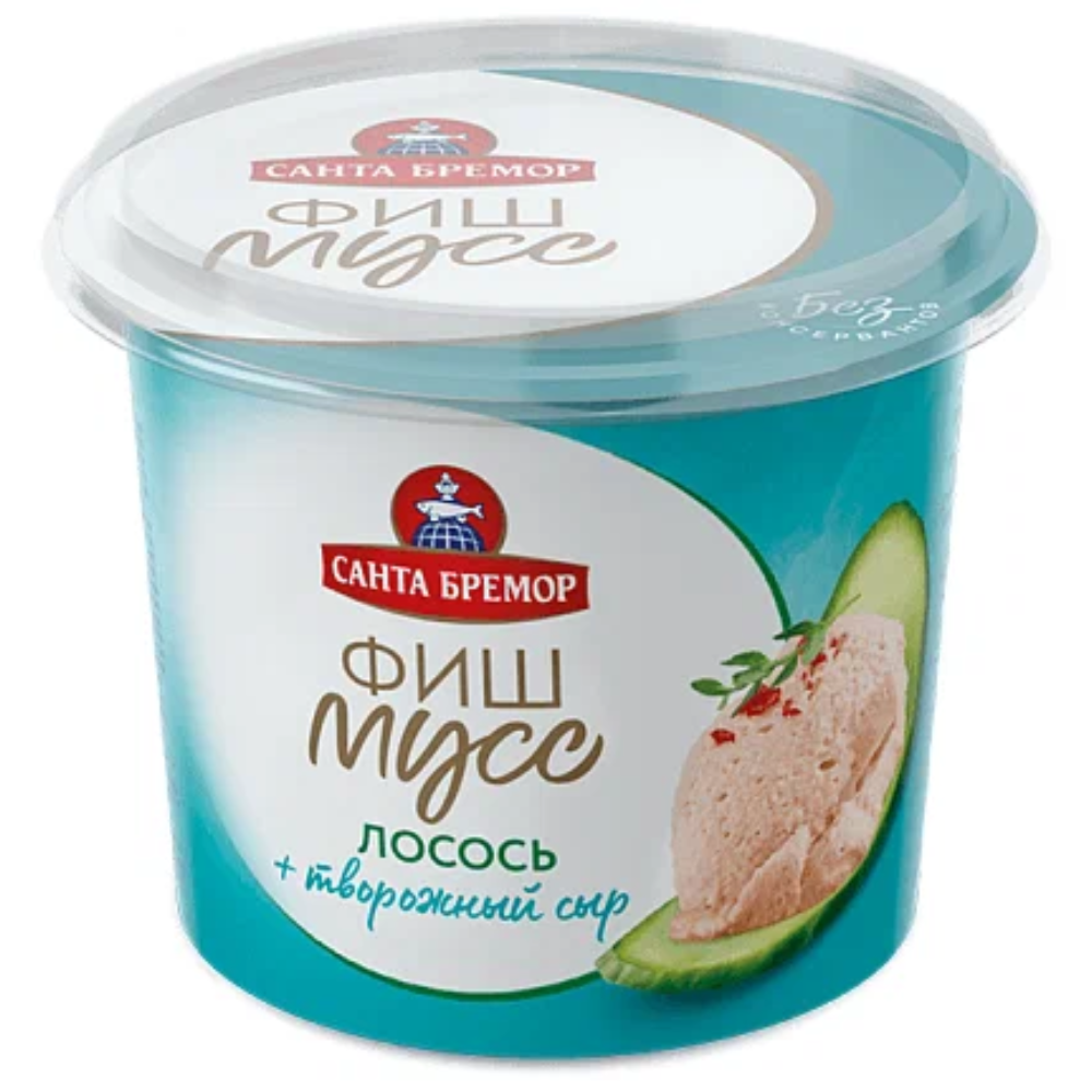 Фиш Мусс Санта Бремор Лосось 150 гр