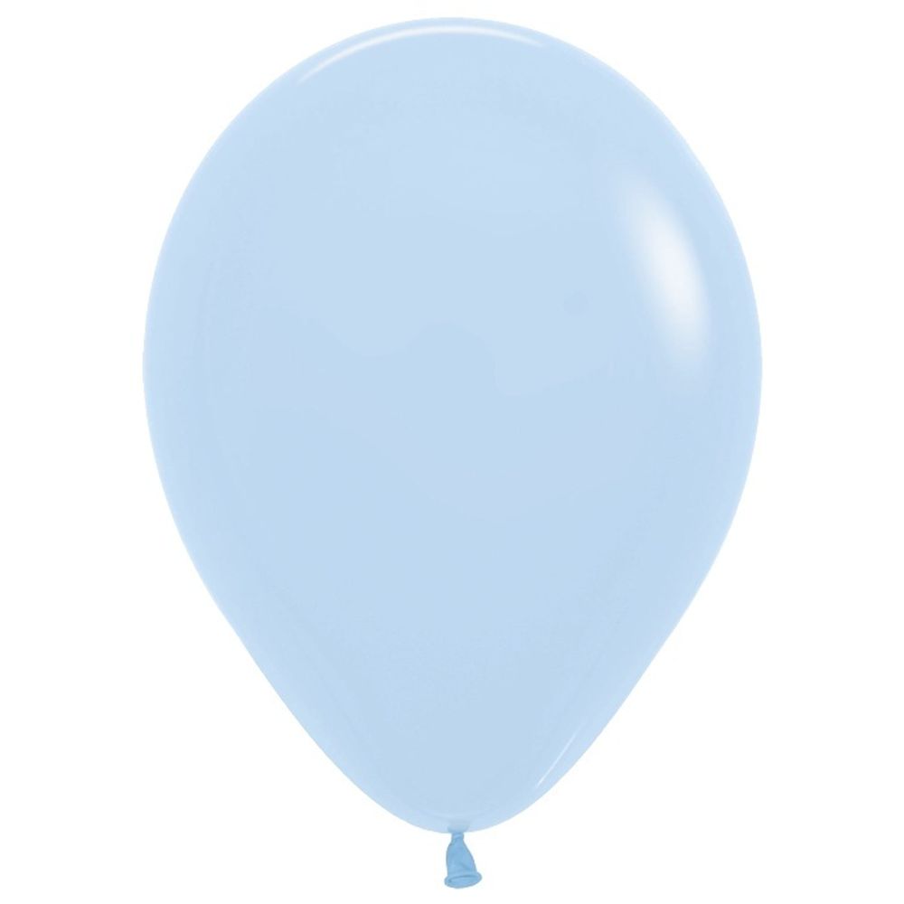 Воздушные шары Sempertex, цвет 039 пастель светло-голубой, 50 шт. размер 12&quot;