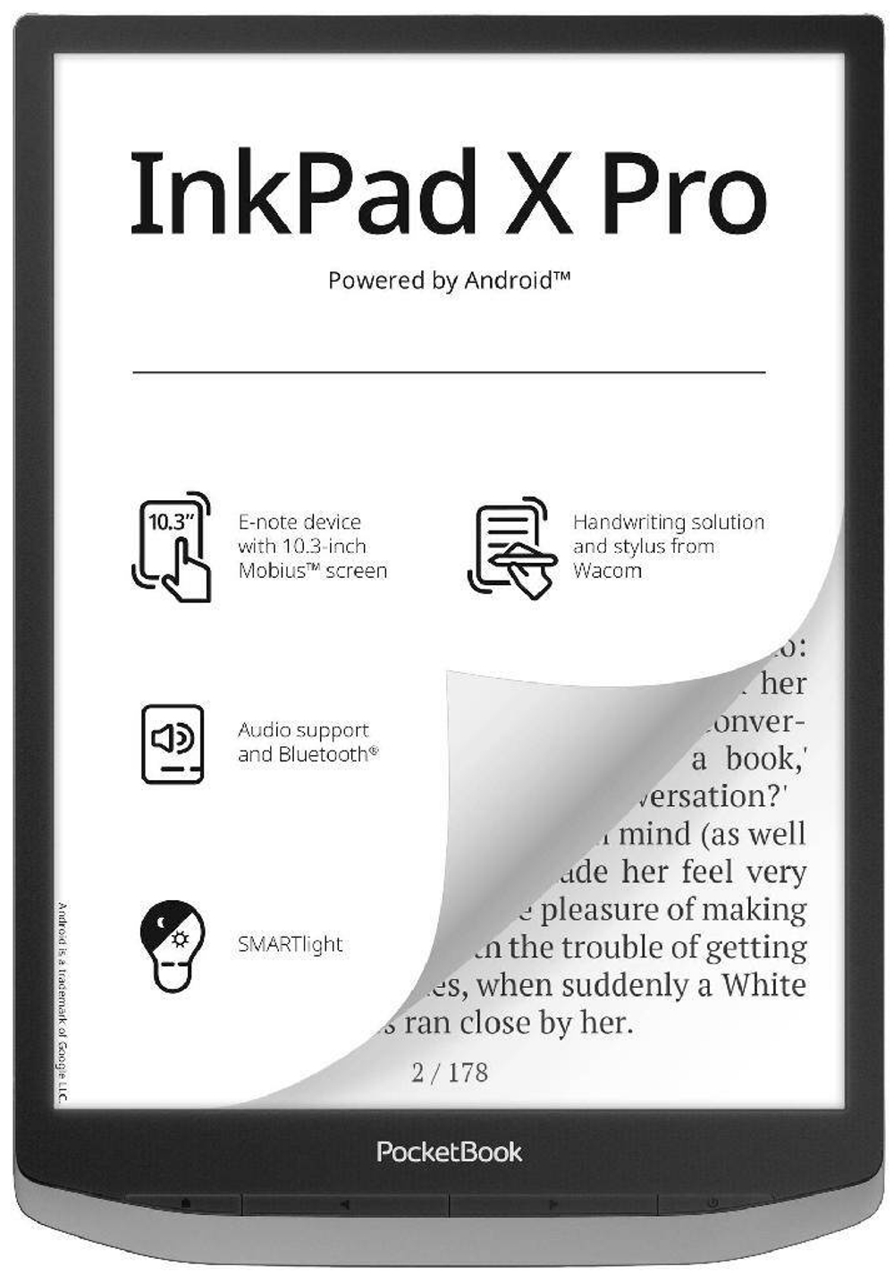 Электронная книга POCKET BOOK PB1040D-M-WW серый