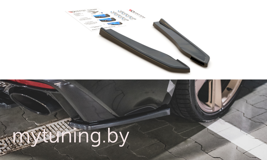 Сплиттеры бампера заднего боковые для AUDI RS5 B9 рестайлинг (19-...)