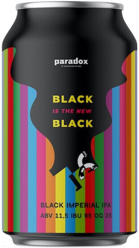 Пиво Парадокс Блэк Из Зе Нью Блэк / Paradox Black Is The New Black 0.33л - 10шт