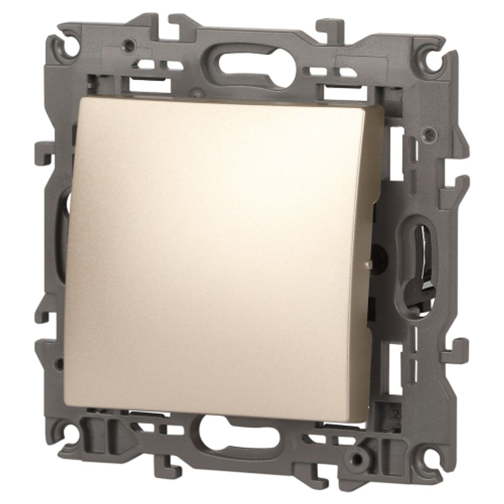 Переключатель перекрестный ЭРА Elegance 14-1108-04 10АХ-250В, IP20, шампань