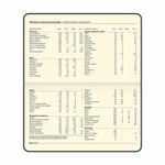 Еженедельник недатированный МАЛЫЙ ФОРМАТ 95х155 мм, А6, BRAUBERG "Iguana", под кожу, 64 л., сиреневый, 114482