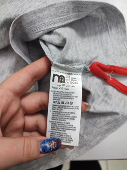 Футболка Mothercare модная на 2/3 года