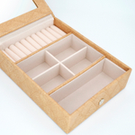 Шкатулка‑лоток для украшений с зеркалом «ВАЛЕРИЯ».