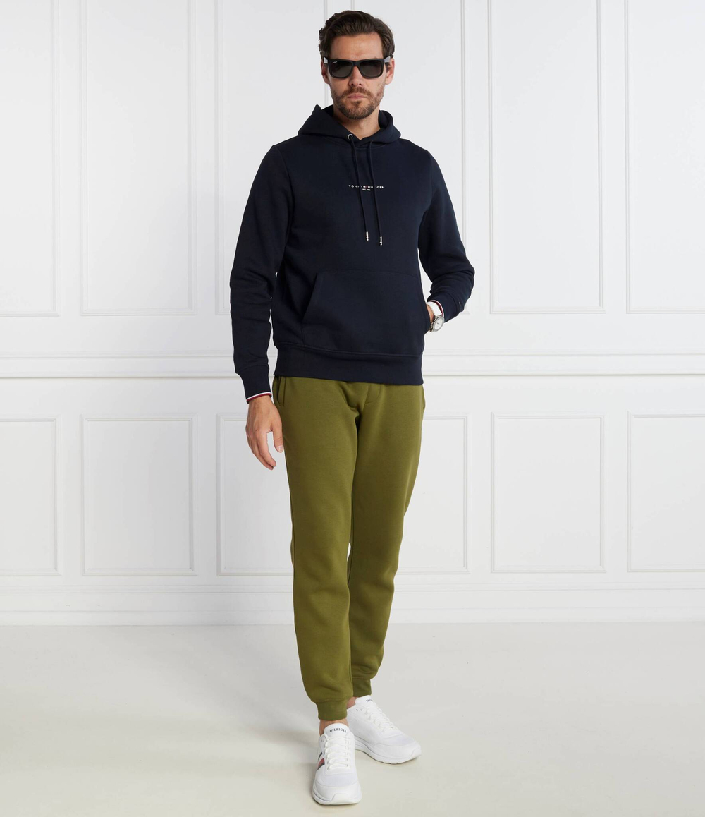 Худи TOMMY LOGO TIPPED HOODY Tommy Hilfiger - темно-синий(MW0MW32673)