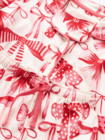 Пижама для девочки Next B76-249, Молочный, Красный