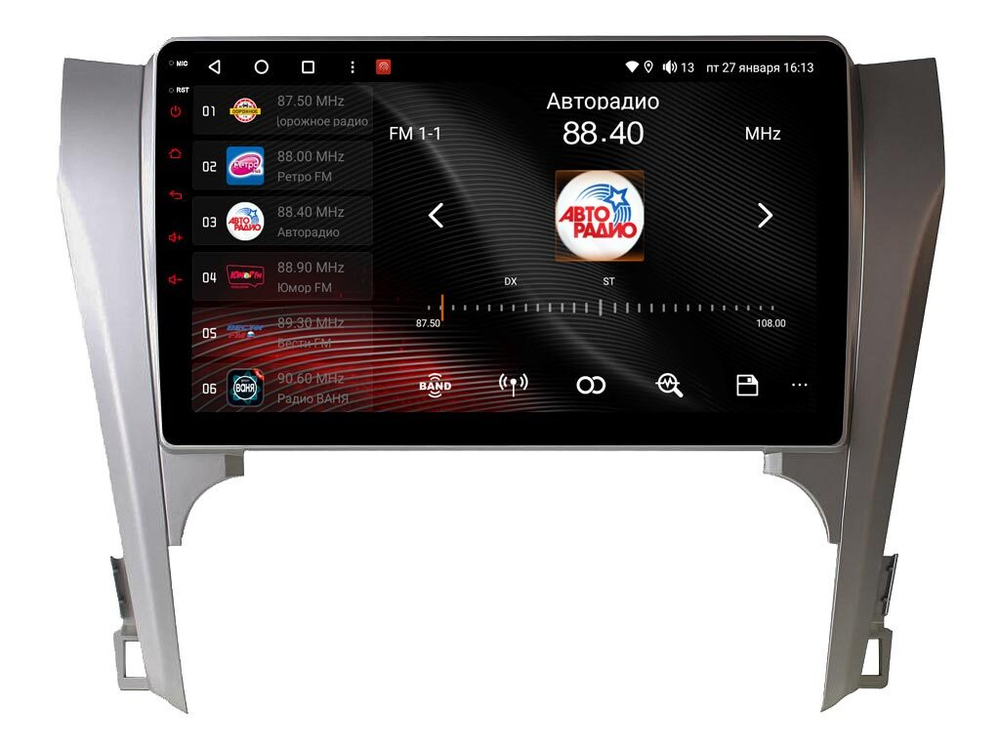 Магнитола для Toyota Camry V50 2011-2014 - Vaycar VA77-0131 на Android 13, 8-ядер, 2Гб-32Гб, 4G SIM-слот