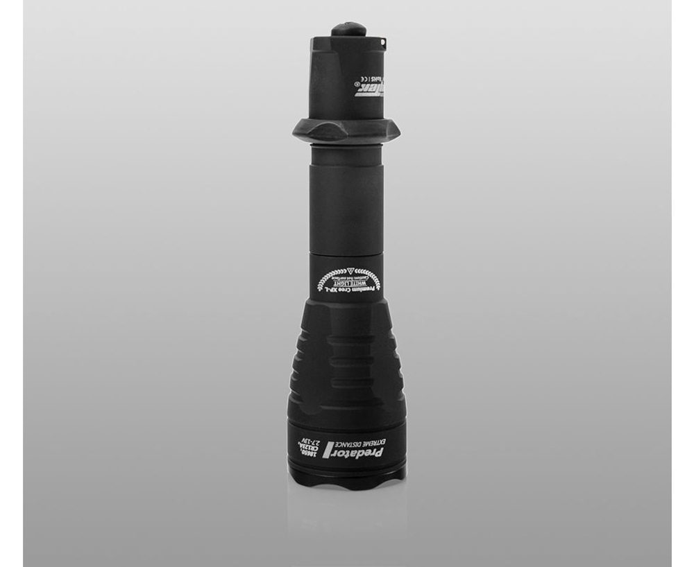 Фонарь тактический светодиодный Armytek Predator v3 XP-E2, зеленый луч, 240 лм, размер: зелёный свет