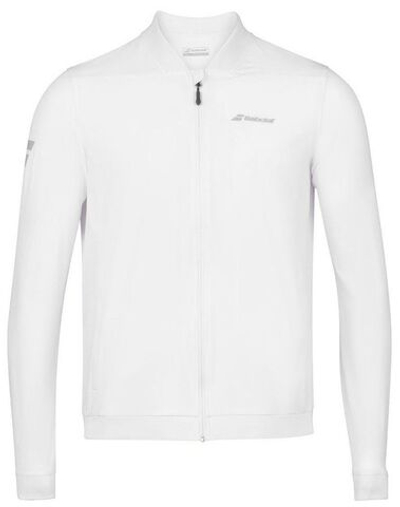 Мужская теннисная кофта Babolat Play Jacket Men - white
