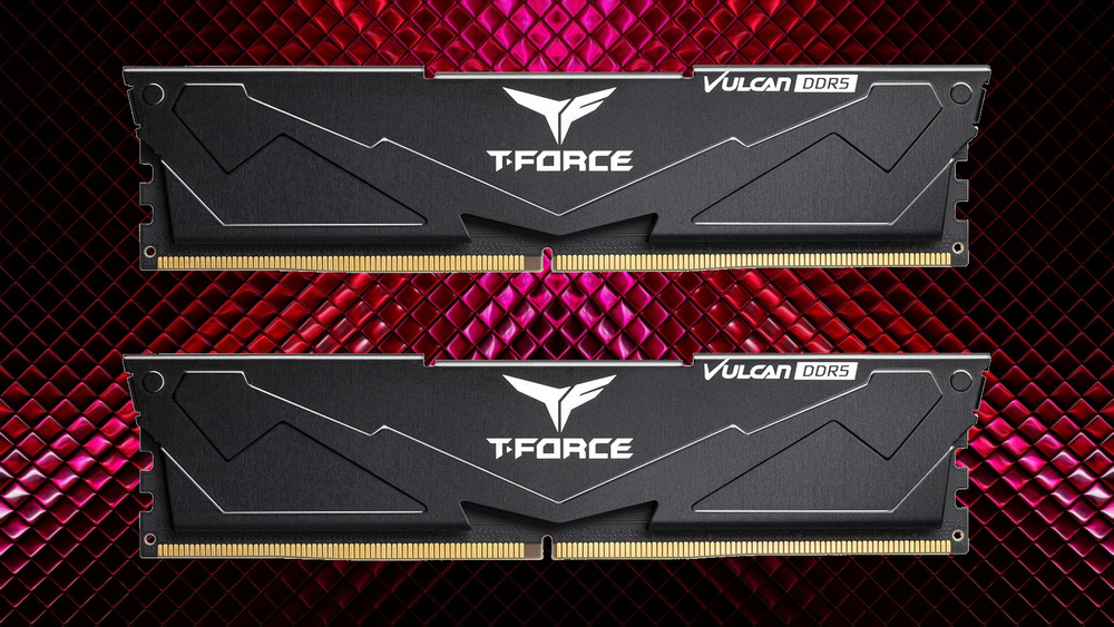 Оперативная память TeamGroup T-Force Vulcan DDR5 6000 МГц 32/64ГБ