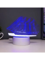 Светильник сенсорный «Фрегат» LED 7 цветов USB/от батареек б