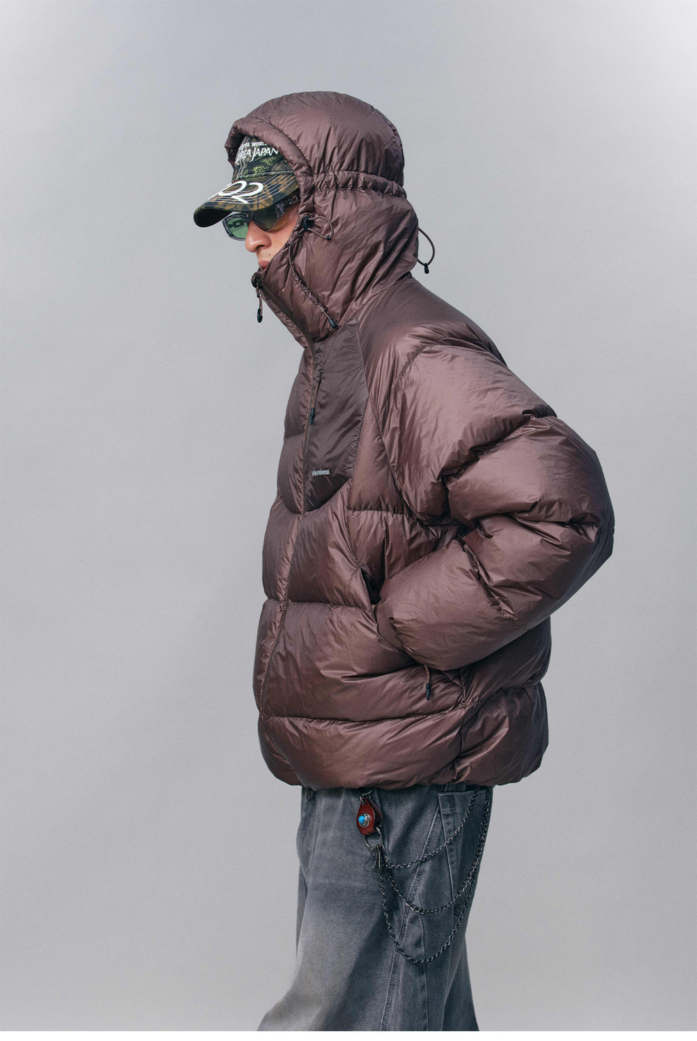 Куртка Nothomme Monterest 800 Fill Power бордовый