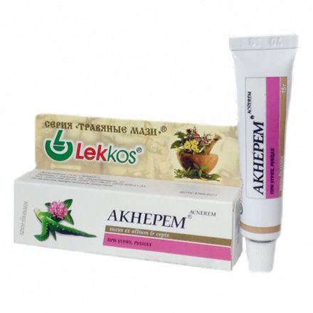 Крем-бальзам "Акнерем" при угрях, рубцах