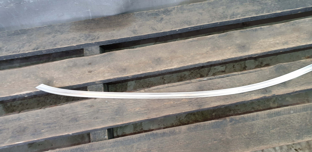 Молдинг двери передней левой Mercedes GLC (C253) Coupe 16-нв Б/У Оригинал A2537252900