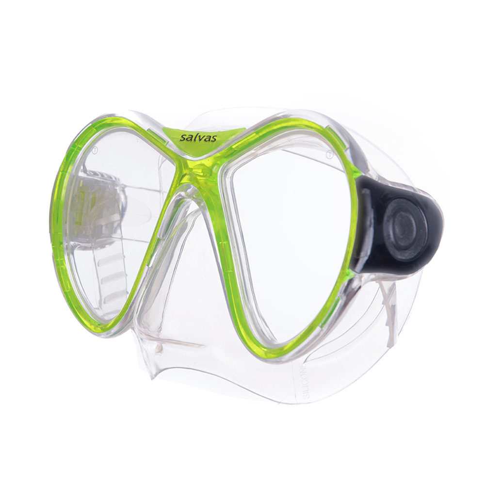 Маска для плавания SALVAS Kool Mask CA550S2TGSTH, размер взрослый, желтая