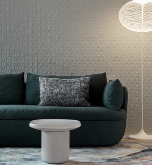 Диван Bart base MOOOI массив/пена/жаккард/white 2350х1000х600h