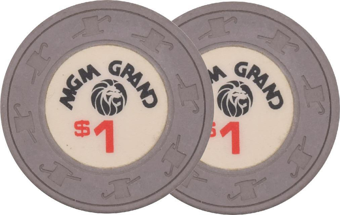MGM Grand Casino $1 Chip