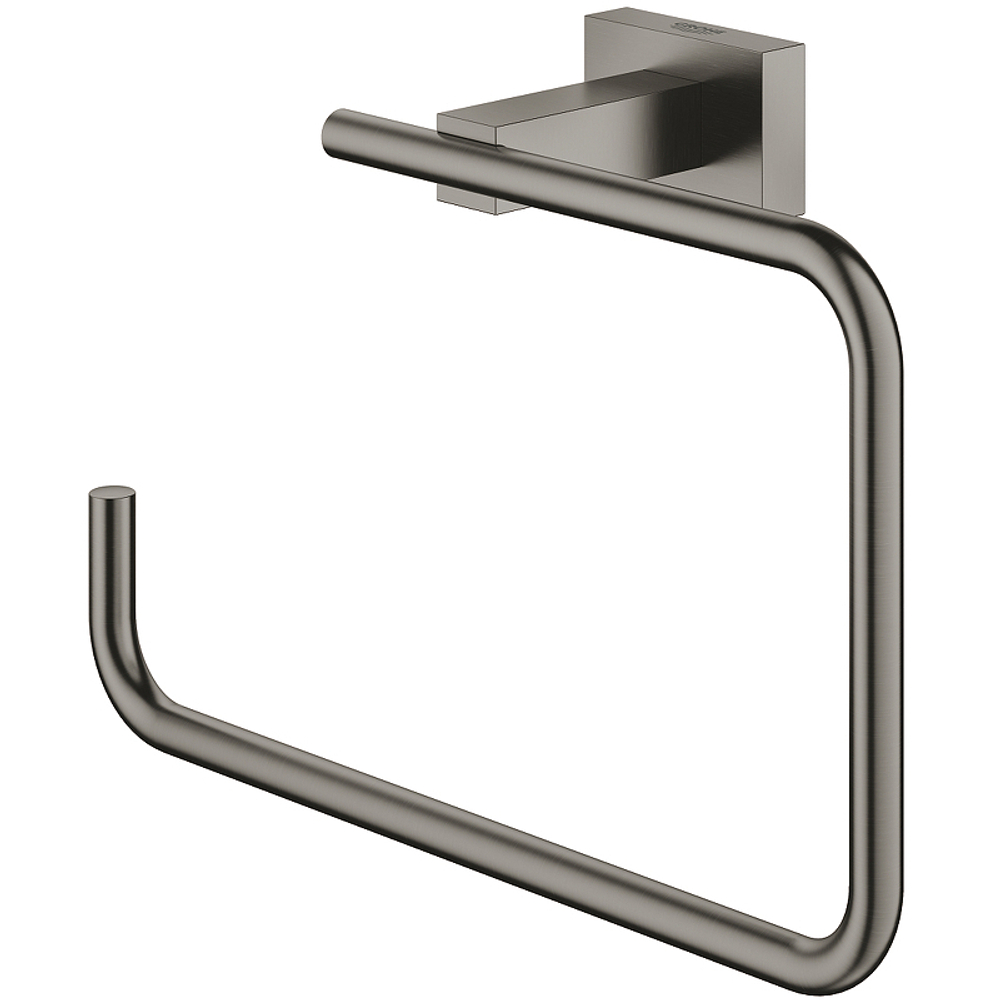 Кольцо для полотенец Grohe Essentials Cube 40510AL1 Темный графит матовый