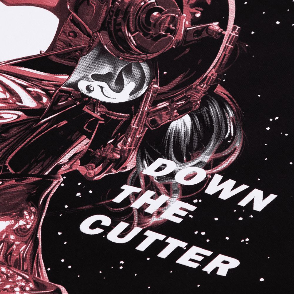 Купить Футболка Heartz Down the Cutter черная Футболка Heartz Down the Cutter черная