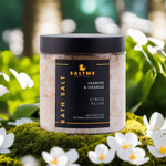 SALTME Соль для ванны с натуральным эфирным маслом Жасмин & апельсин, 500 г/морская/в подарок маме, сестре, подруге