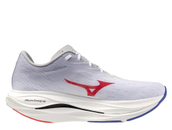 Кроссовки для бега мужские Mizuno Wave Rebellion Flash 3 Серо-Красные
