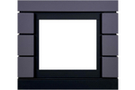 Каминокомплект Modern SFT (Разборный) - Серый графит с очагом Vision 23 EF LED FX