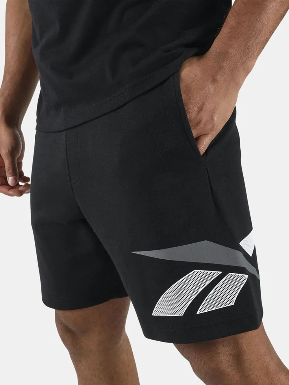 Шорты спортивные мужские REEBOK LOGO PLACECEMENT PIQUE SHORTS
