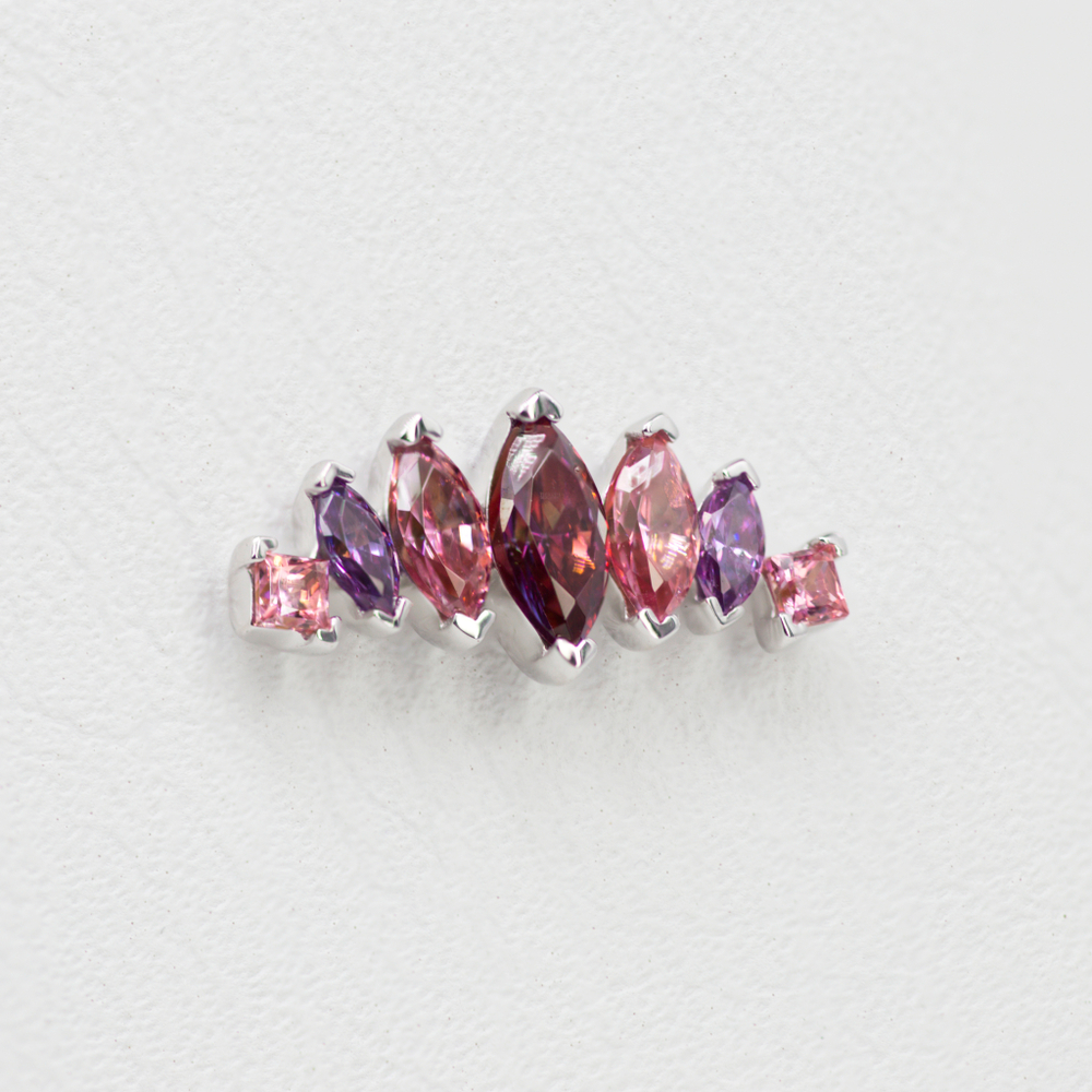 Orion tops with colored gems