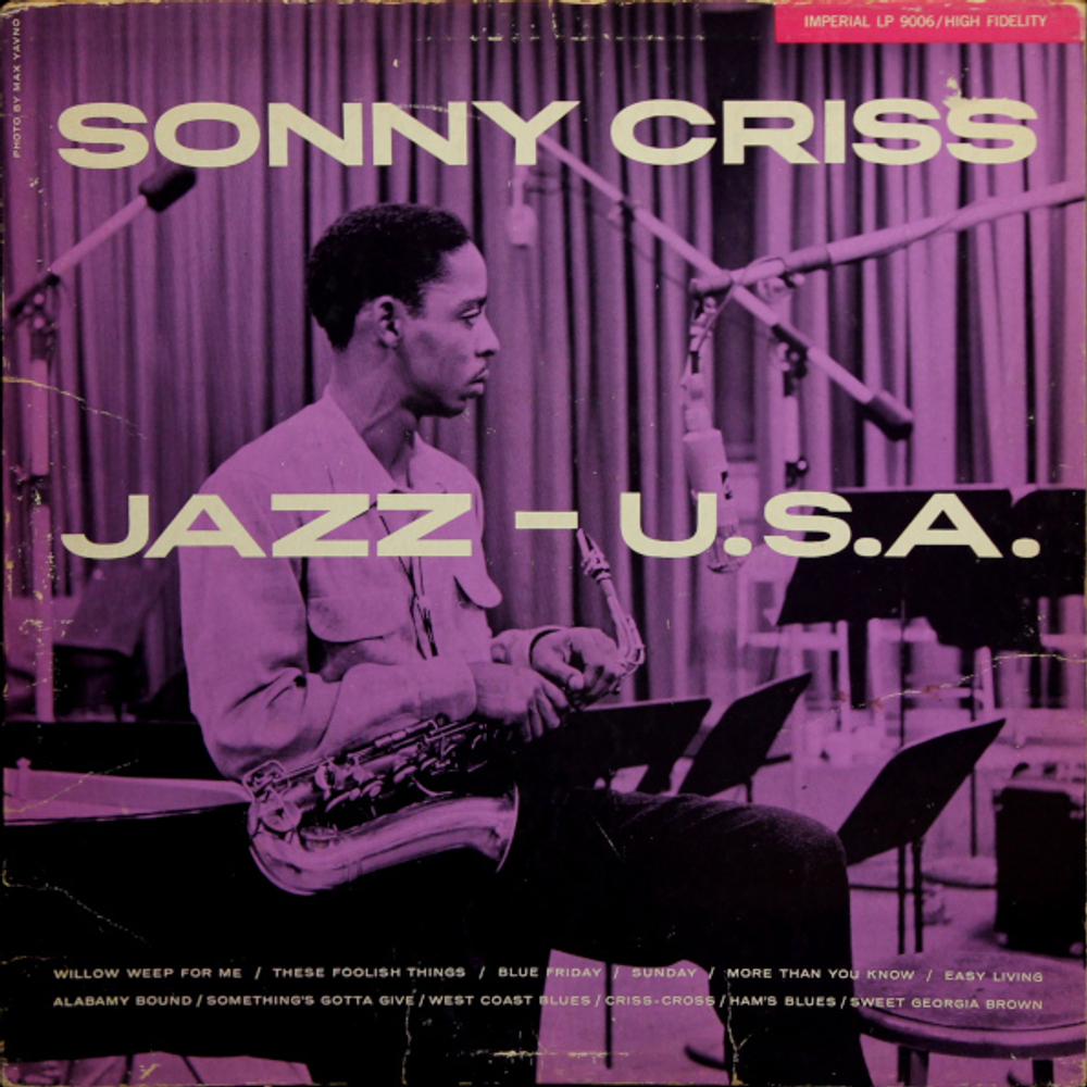 Sonny Criss / Jazz - U.S.A. (LP)