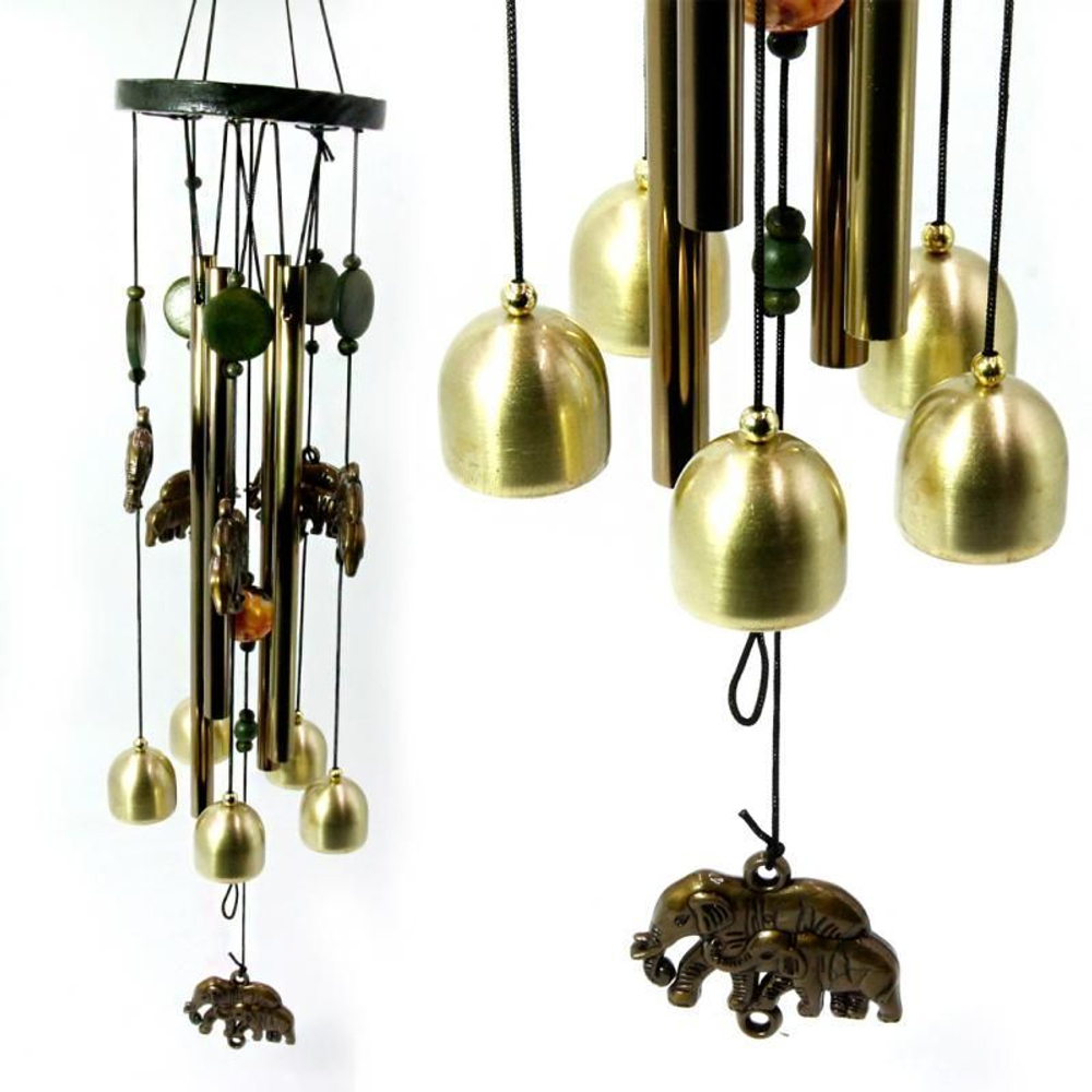 Музыка ветра со слониками