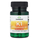 Swanson Vitamins, Витамин K1, 100 мкг, 100 таблеток