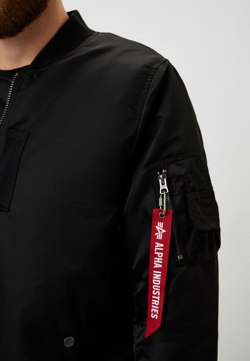 Куртка утепленная мужская ALPHA INDUSTRIES MA-1 MOD FLIGHT JACKET