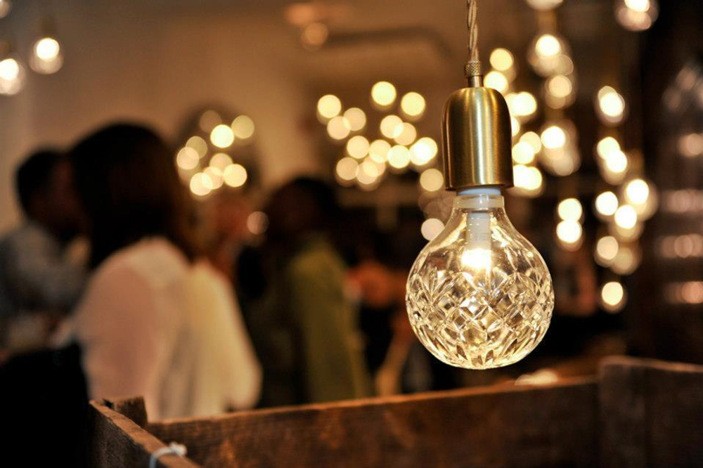 Pendant design lamp Crystal Bulb by Lee Broom (14 suspension)