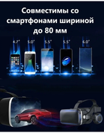 Очки виртуальной реальности с наушниками RITMIX RVR-400