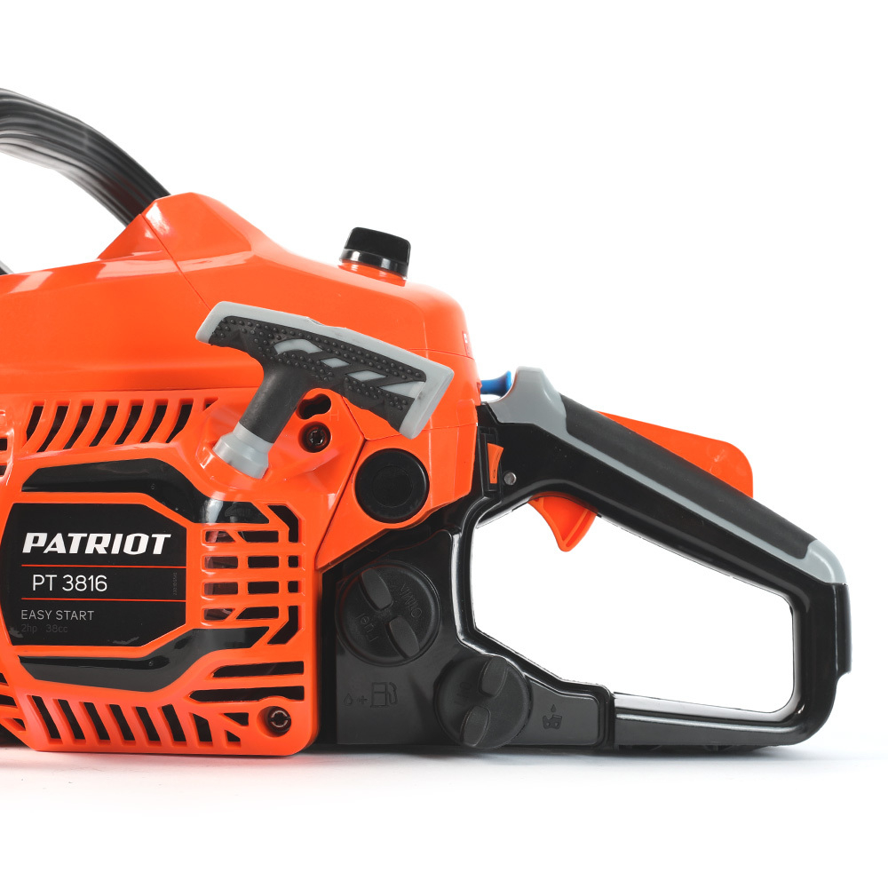 Пила цепная бензиновая PATRIOT PT 3816, 2.0л.с., 16", Easy Start