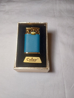 Зажигалка кремниевая синяя