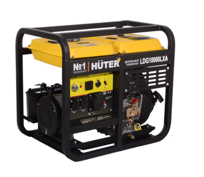 Дизельный генератор (8.5 кВт) LDG 10000LXА Huter