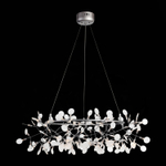 SL379.103.135 Люстра подвесная ST-Luce Серебристый/Белый LED 135*0,3W 3500K