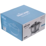 Кастрюля из нержавеющей стали OLIVIA 6,1 л, индукция, DH12-24