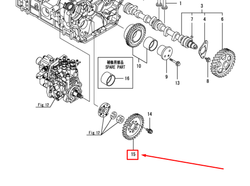 129907-25900 GEAR, PUMP