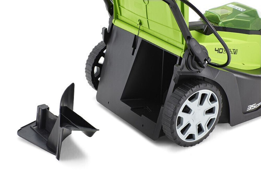 Газонокосилка аккумуляторная Greenworks G40LM35 без аккумулятора и зарядного устройства