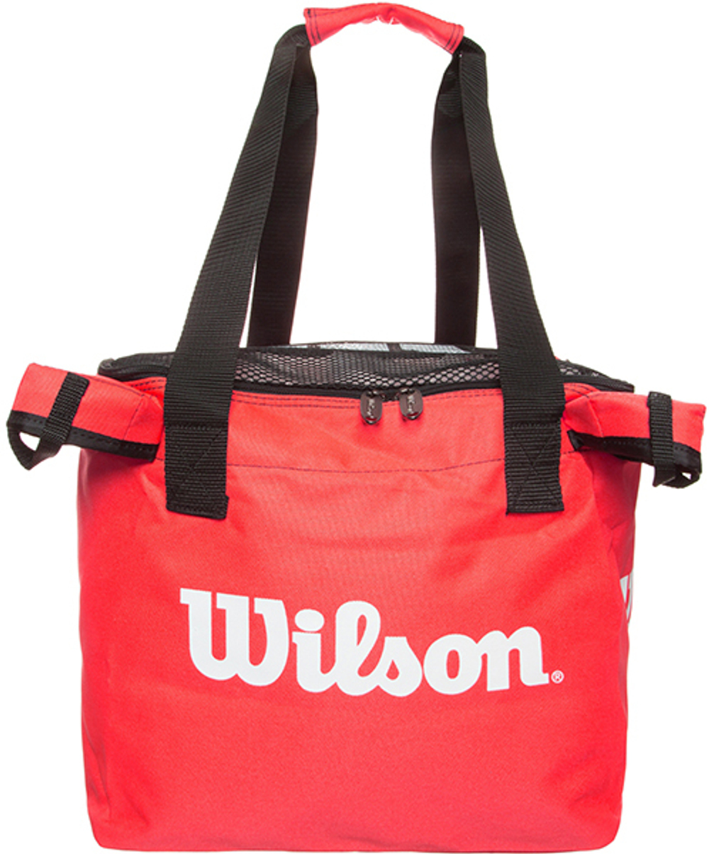 Корзина для мячей Wilson Teaching Cart Red Bag
