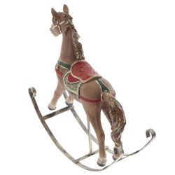 GAEM Фигурка декоративная "Лошадка-качалка", L30 W8 H26,5 см
