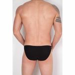 Мужские трусы слипы в красно-белую полоску Cosmos Colors CB20_RWB