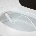 Унитаз-биде подвесной Geberit AquaClean 146.094.11.1 белый, с крышкой микролифт, безободковый