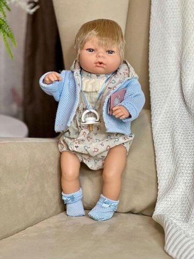 Кукла Berbesa мягконабивная 42см Raul (4318S)