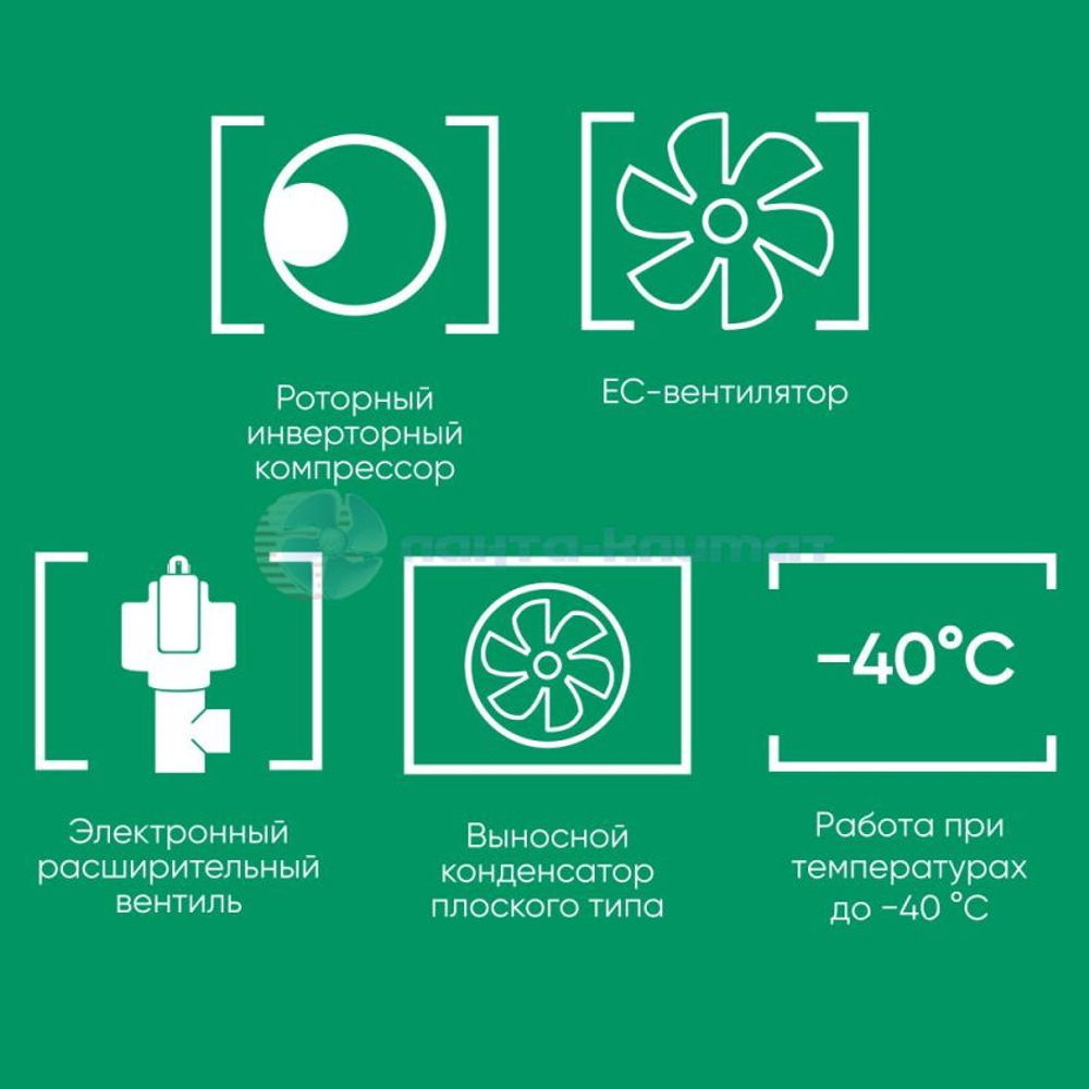 Прецизионный кондиционер Euroklimat EKPM012ASFCESIDA-A / EKPO018ASALEA-A