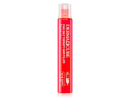 Укрепляющий филлер для волос с розовой солью - FarmStay, Derma Сube Pink Salt Therapy Hair Filler, 13 ml